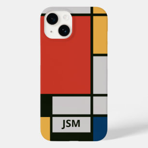 De Stijl inspireerde primair gekleurde vierkanten Case-Mate iPhone 14 Hoesje