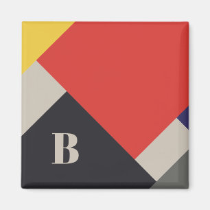 De Stijl inspireerde primair gekleurde vierkanten Magneet