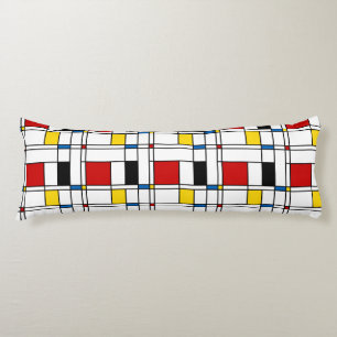 De Stijl Pattern Lichaamskussen