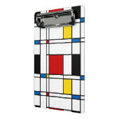 De Stijl Pattern Mini Klembord (Angled2)