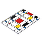 De Stijl Pattern Notitieboek (Linkerzijde)