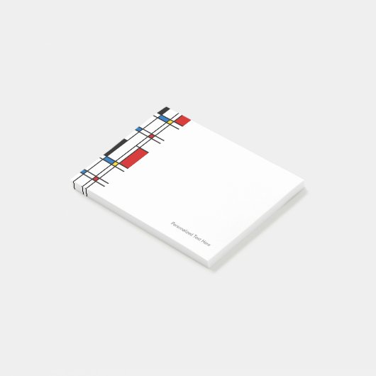 De Stijl Pattern Post-it® Notes (Schuin)