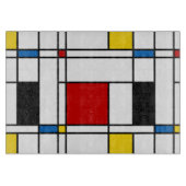 De Stijl Pattern Snijplank (Voorkant)