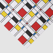 De Stijl Pattern Tissuepapier (Detail)