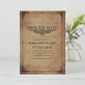 De stijl sparen de Datum Kaart (Staand voorkant)