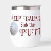 De stijl van de douanewaterfles: Stemless wijntuim (Links)