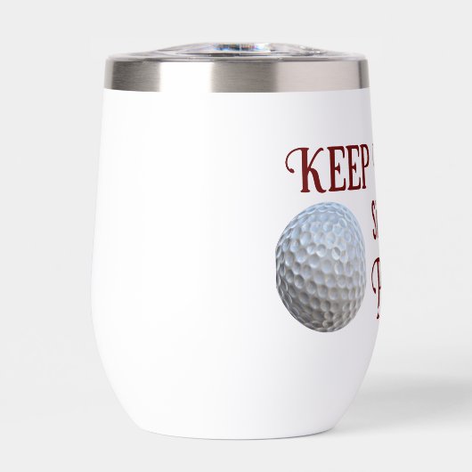 De stijl van de douanewaterfles: Stemless wijntuim (Voorkant)