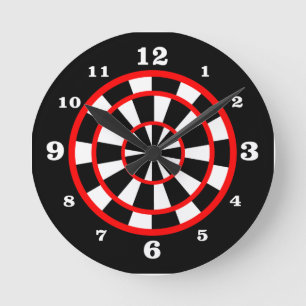 De Stijl van het dartboard Ronde Klok