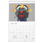 De stijlen van Afrika Kalender (Mar 2027)