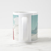 De stijlvolle Avian Adventurer Extra Grote Beker (Achterkant)