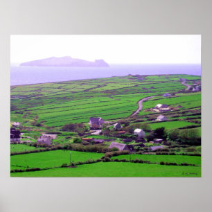 De stijlvolle, grootse afdruk poster