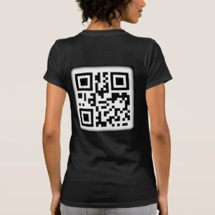 De stijlvolle QR-code T-Shirt