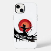 De stille jacht - Archer Silhouette Case-Mate iPhone Case (Achterkant)