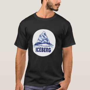 De stille kracht van de ijsberg grafisch voor jong t-shirt