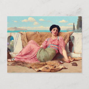 De stille Pet van Godward Briefkaart