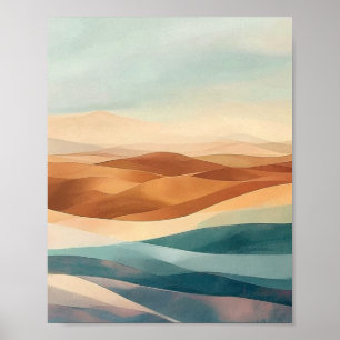 De stille resonanties van een door de zon beschene poster