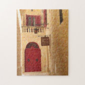 De stille stad legpuzzel (Verticaal)