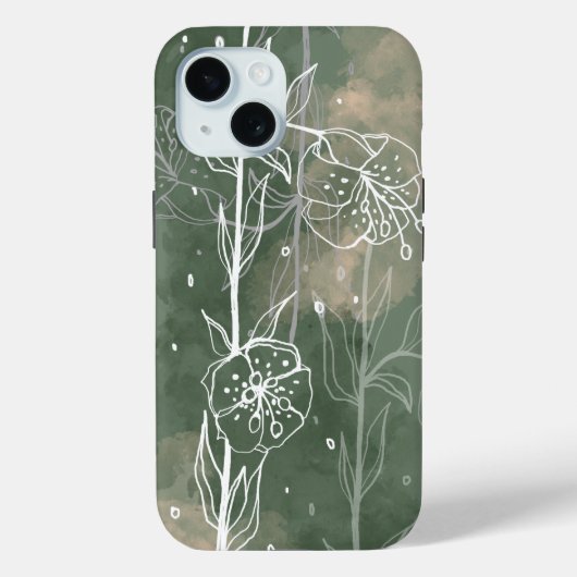De Stille Tuin: Lelies Case-Mate iPhone Case (Achterkant)