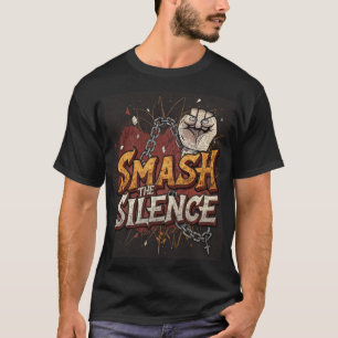 de stilte doorbreken t-shirt