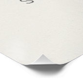 De stilte van de Vinyl-Poster Perfect Poster (Hoek)