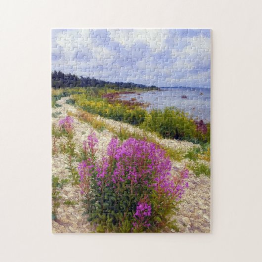 De stilte van Vormsi Legpuzzel (Verticaal)