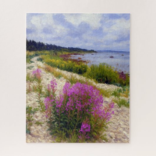 De stilte van Vormsi Legpuzzel (Verticaal)