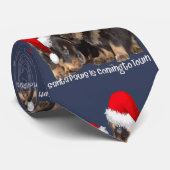 De stinterpoten komen aan de stad Cute Rottweiler  Stropdas (Opgerold)