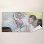 De Stocking, Mary Cassatt Badhanddoek (Badhanddoek)