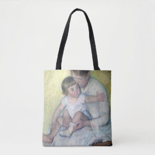 De Stocking, Mary Cassatt Draagtas