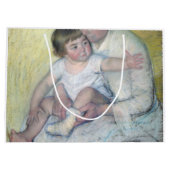 De Stocking, Mary Cassatt Groot Cadeauzakje (Achterkant)