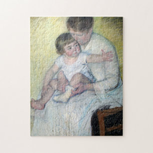 De Stocking, Mary Cassatt Legpuzzel