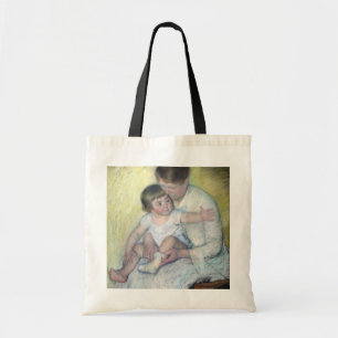 De Stocking, Mary Cassatt Tote Bag