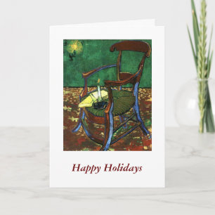 De Stoel van Paul Gauguin door Vincent van Gogh Feestdagen Kaart