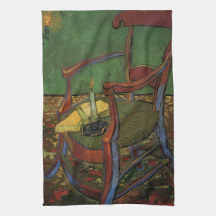 De Stoel van Paul Gauguin van Vincent van Gogh Theedoek
