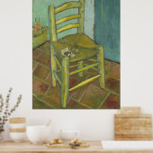 De Stoel van Van Gogh Poster (Keuken)