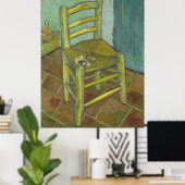 De Stoel van Van Gogh Poster (Thuiskantoor)