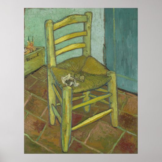 De Stoel van Van Gogh Poster (Voorkant)