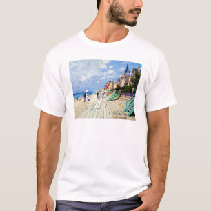 De stoep in Trouville Claude Monet T-shirt