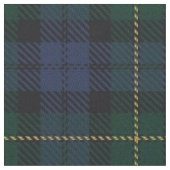 De stof: Tartan & Logo Stof (Close Up)