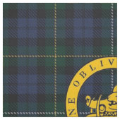 De stof: Tartan & Logo Stof (Swatch)