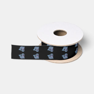De stoffen afdichting bij Zazzle Mascot Logo Chara Lint