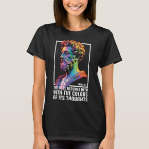 De stoïcijnse filosoof Marcus Au T-shirt