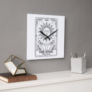 De Stoïcijnse Tarotkaart Vierkante Klok
