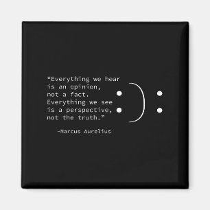 De stoïcijnse uitspraak van Marcus Aurelius, stoïc Magneet