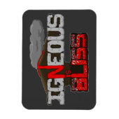 De stollingsgesteente is de vulkaan Bliss Magneet (Verticaal)