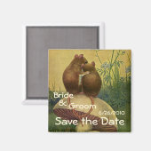 De  Stomme Mice op een Paddenstoel, sparen de Datu Magneet (Voorkant / Achterkant)