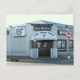 De Stone Pony in Asbury Park, NJ Briefkaart