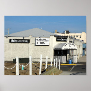De Stone Pony in Asbury Park NJ Poster