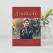 DE STOUTMOEDIGHEID AFSTUDEREN | FOTO AFSTUDEREN UI KAART (Staand voorkant)