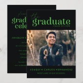 DE STOUTMOEDIGHEID AFSTUDEREN | FOTO AFSTUDEREN UI KAART (Voorkant / Achterkant)